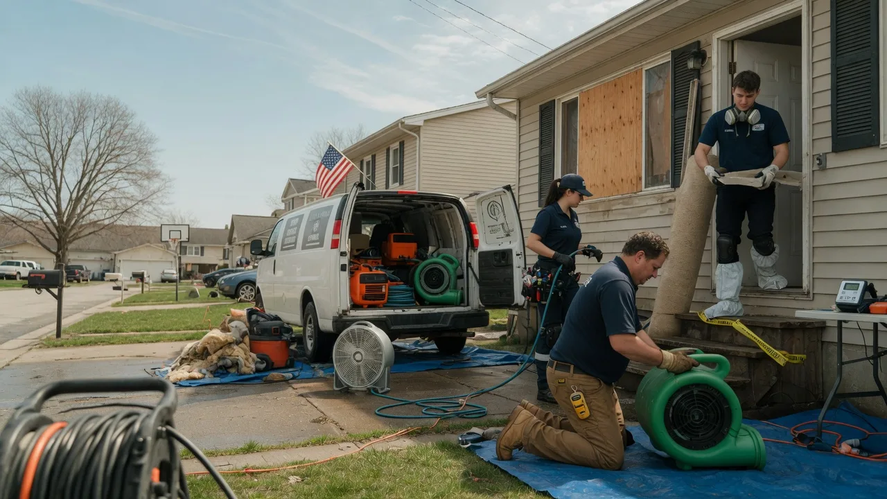 Water Damage Restoration in North Dighton, MA near me